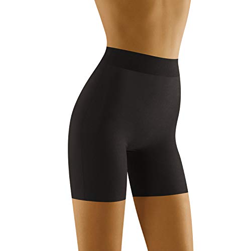 Wolbar WB410 Dame Taillenmieder Shorts Shapewear Unterhose Figurformend, Schwarz,M von Wolbar