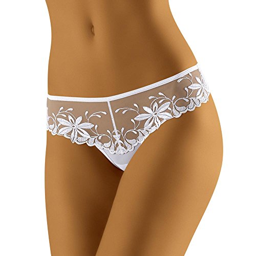 Wolbar Zauberhafter Damen String WB31, Weiß,M von Wolbar