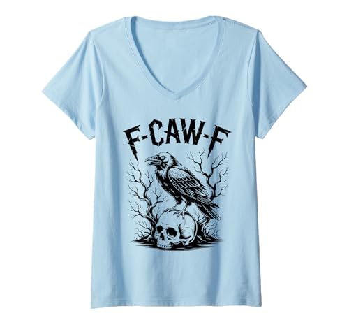 Damen No More Howling at The Office Lustiger Cowboy Wolf Büro T-Shirt mit V-Ausschnitt Damen No More Howling at The Office Lustiger Cowboy Wolf Büro T-Shirt mit V-Ausschnitt von Wolf Coyote Cowboyhut Retro Sonnenuntergang Spruch