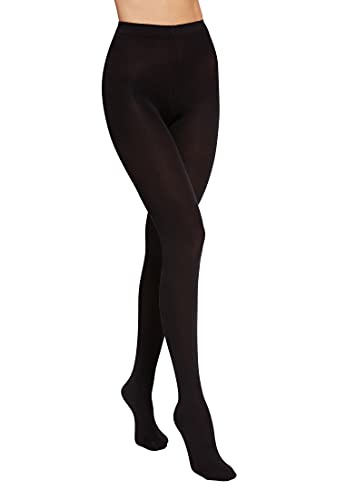Wolford Damen Strumpfhose Opaque 70 Blickdicht schwarz (200) XS von Wolford