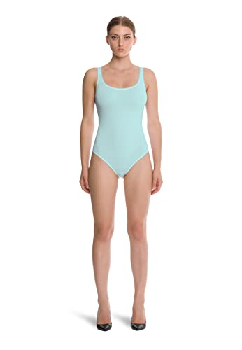 WOLFORD Jamaika String Body für Damen, Ocean Sky, Large von Wolford