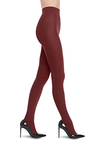 WOLFORD Velvet de Luxe 66 Strumpfhose f r Damen, Chianti, XS von Wolford