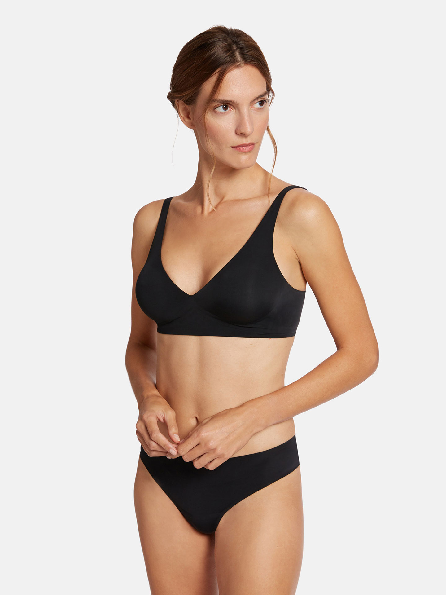 Wolford - Pure 3W Skin Bra, Frau, black, Größe: 85C von Wolford