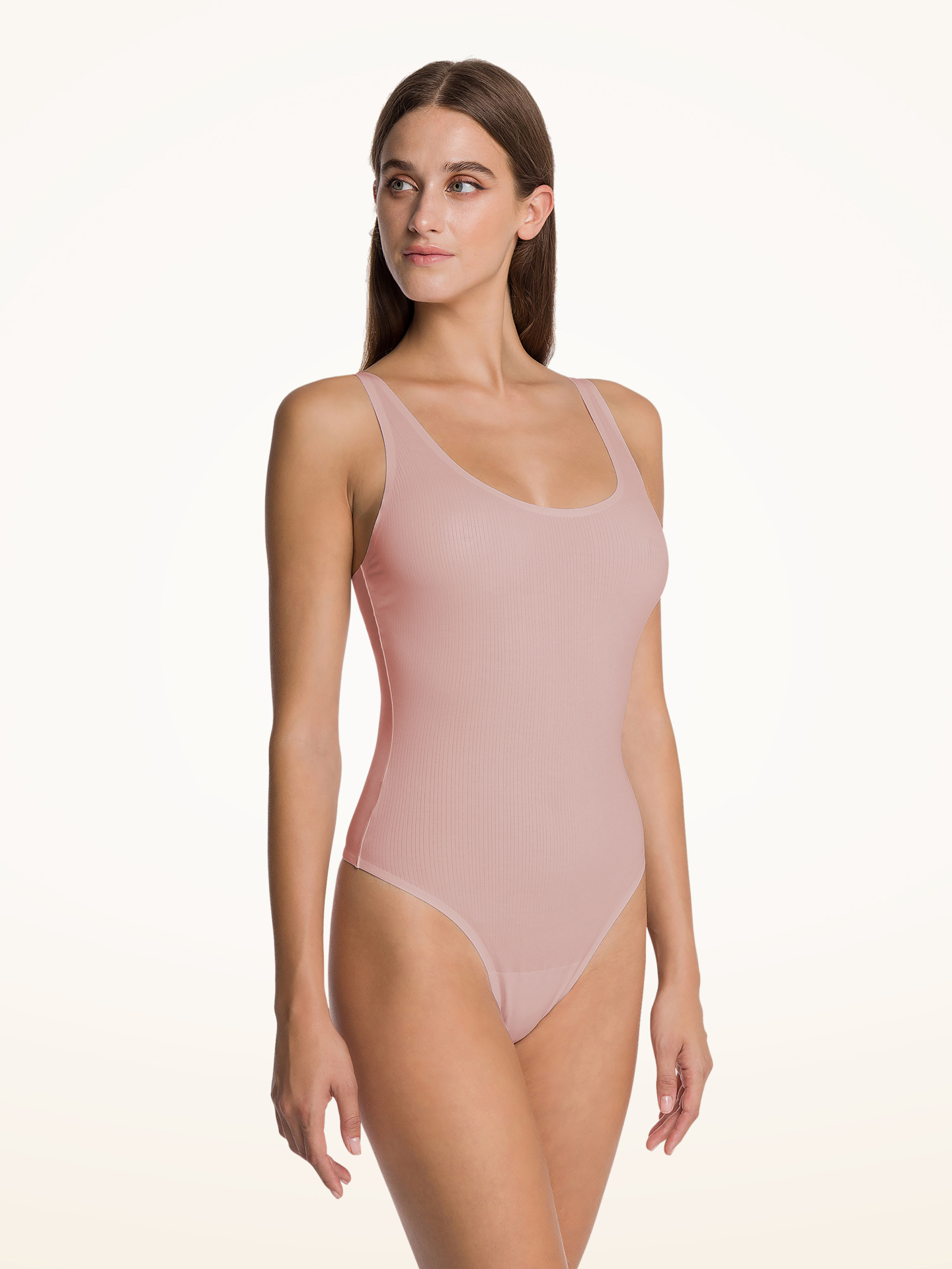 Wolford - Beauty Cotton Bodysuit, Frau, powder pink, Größe: L von Wolford