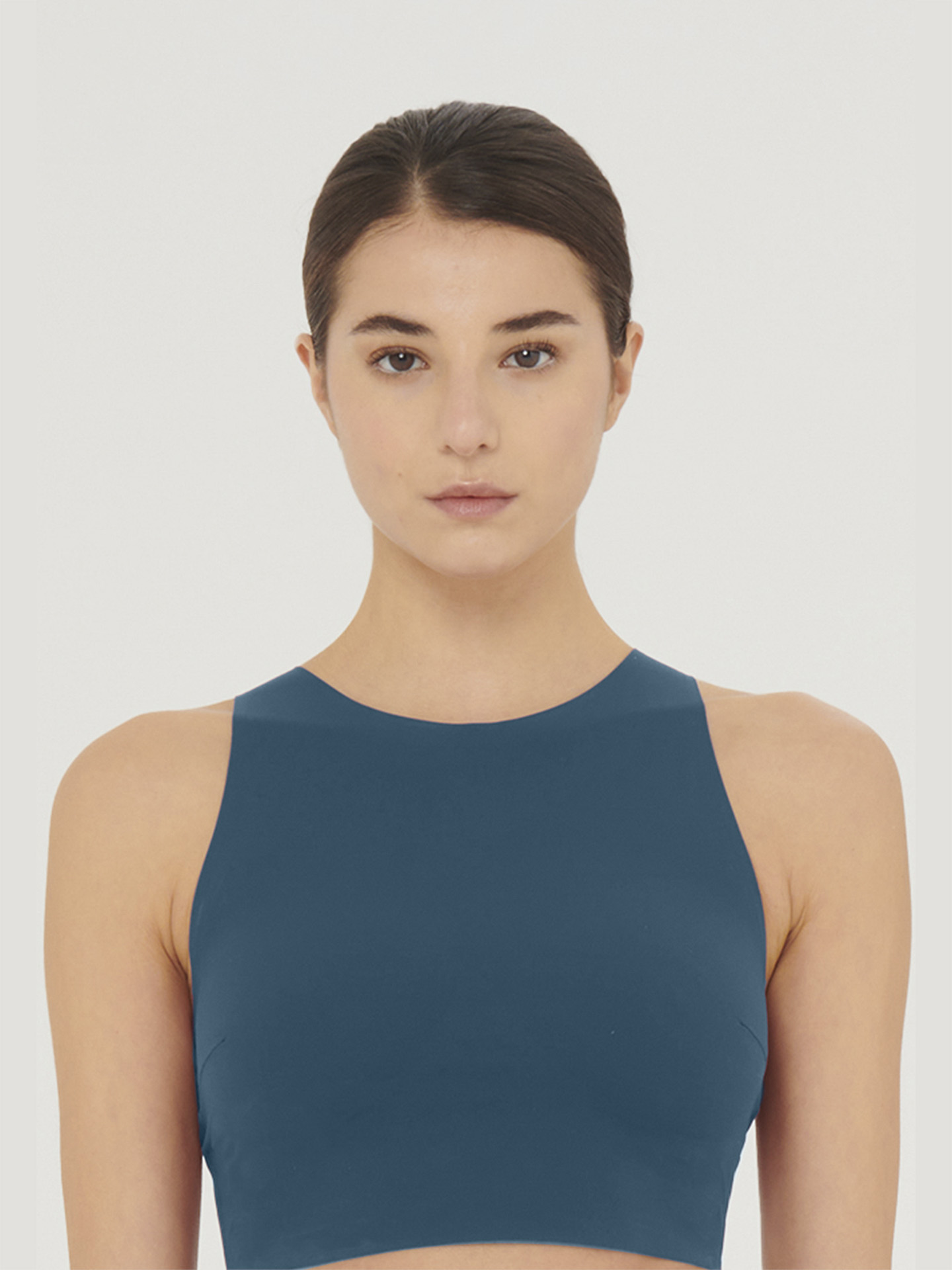 Wolford - W-Bonded Crop Top, Frau, lake, Größe: L von Wolford