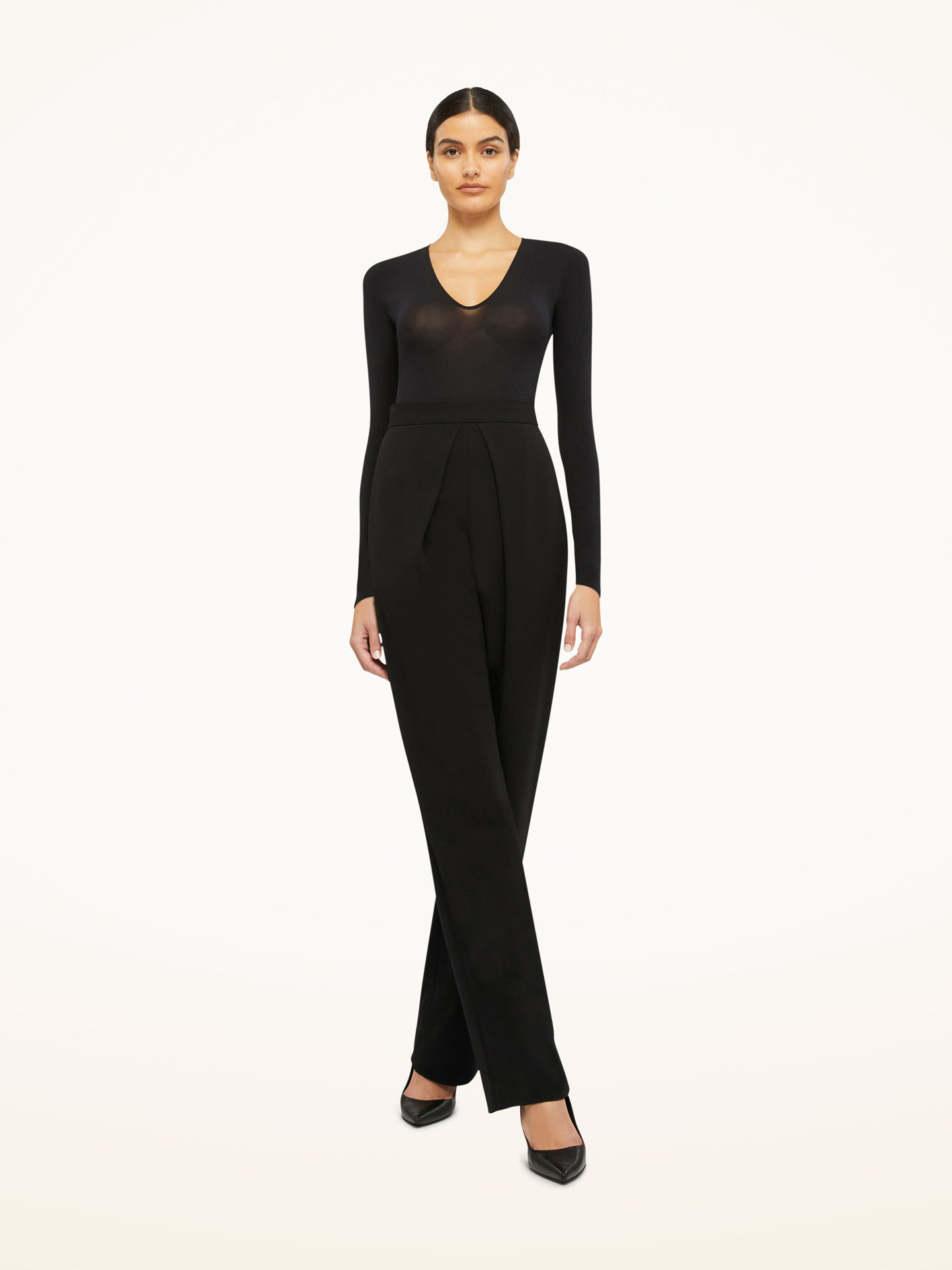 Wolford - The Palazzo Trousers, Frau, black, Größe: 34 von Wolford