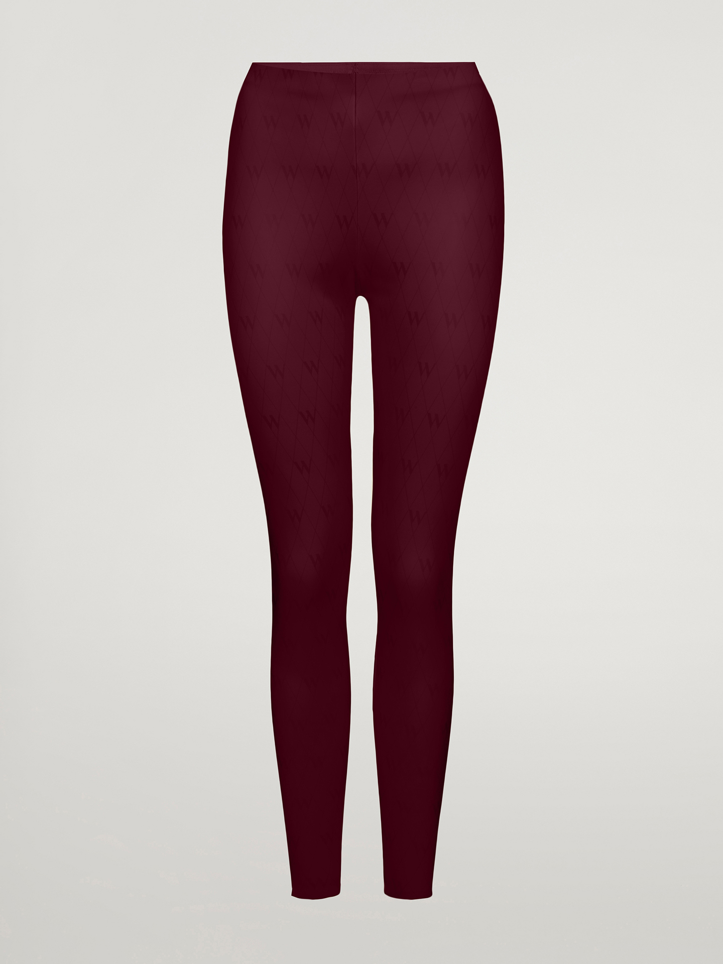 Wolford - Net Vegan Leather Leggings, Frau, port royale, Größe: 38 von Wolford