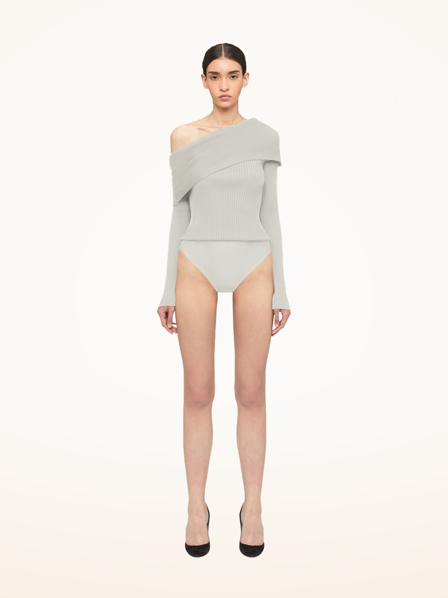 Wolford - Contoured Ribs Body, Frau, ecrue, Größe: S von Wolford