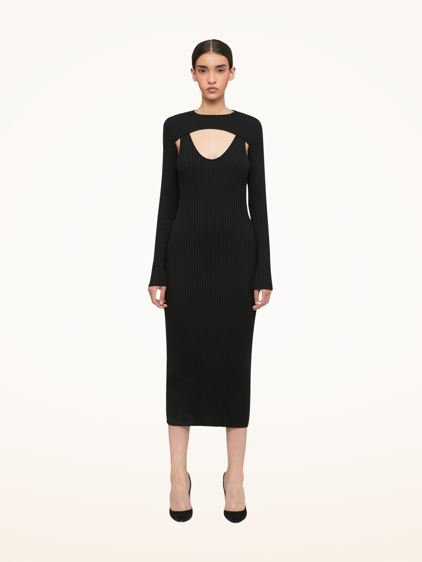 Wolford - Contoured Ribs Dress, Frau, black, Größe: XS von Wolford