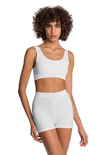 Wolford Beauty Crop Top BH aus Baumwolle f r Damen, Perle (Pearl), Medium von Wolford