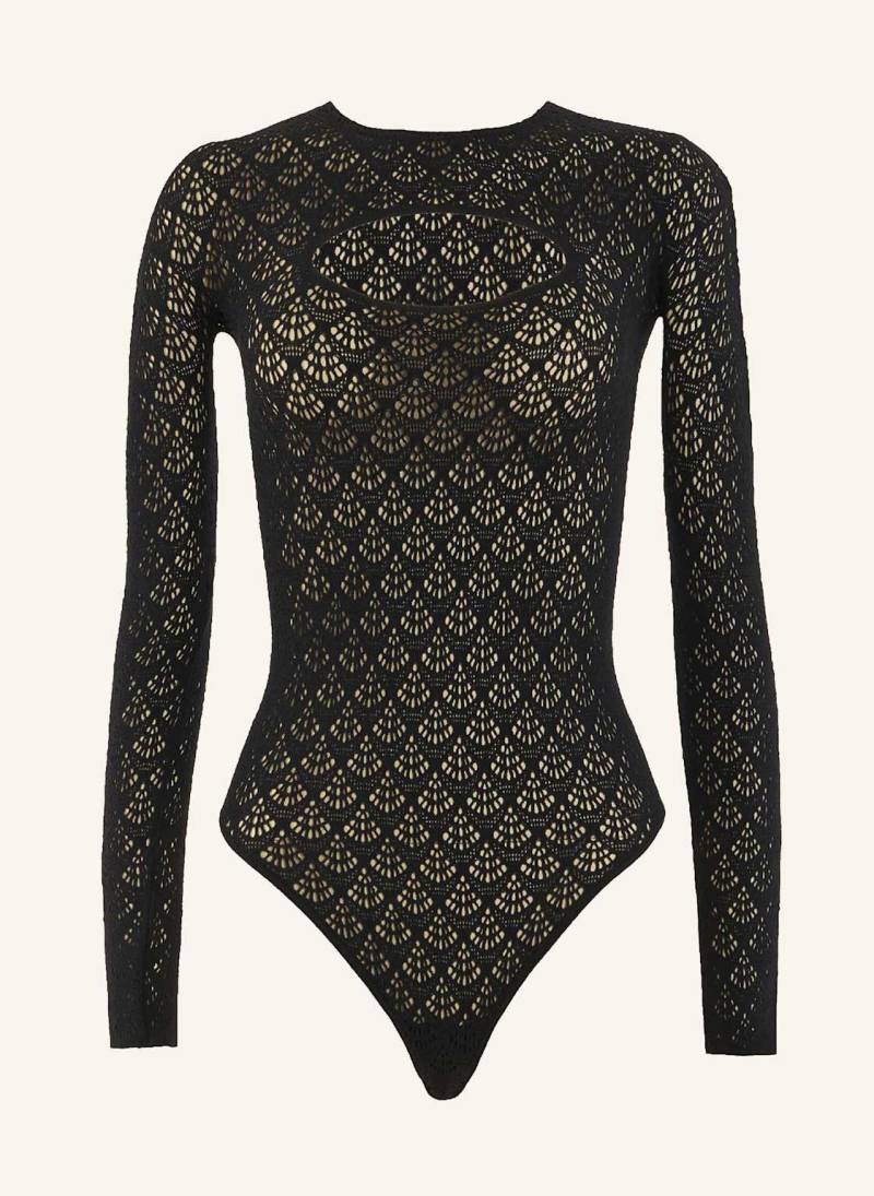 Wolford Body Mermaid Net String Body schwarz von Wolford