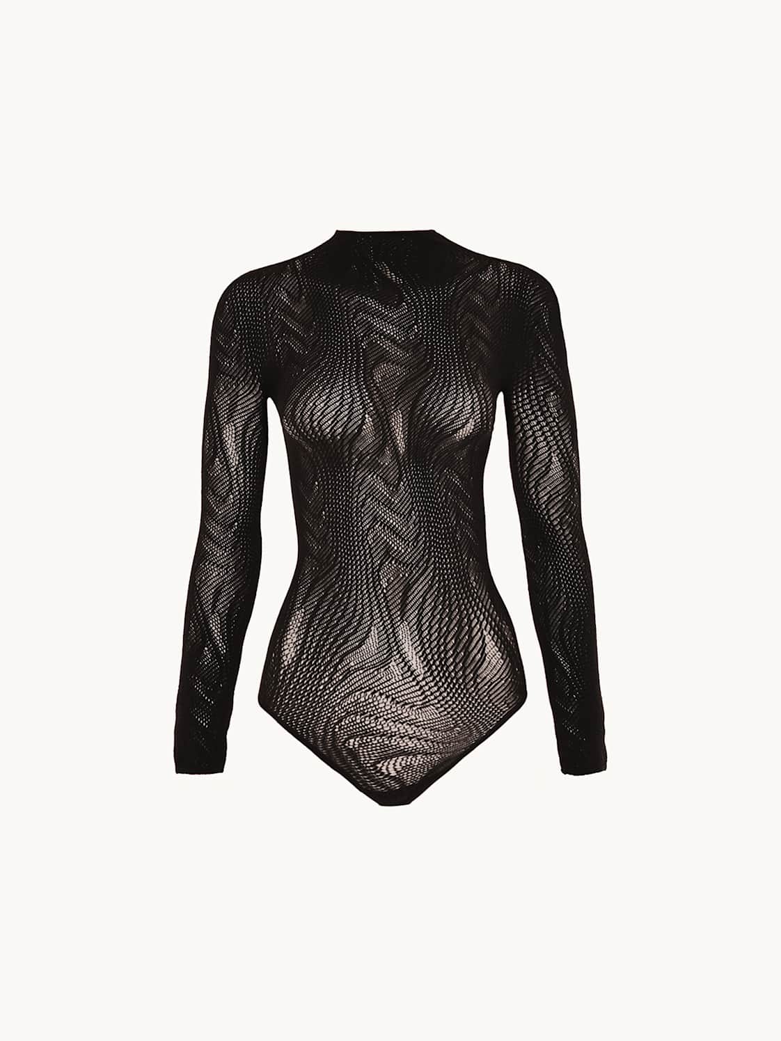 Wolford Body Snake Net String Body schwarz von Wolford