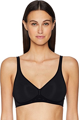 Wolford Damen Cotton Contour 3W Skin Bra, Frauen BH,Buestenhalter,Basic,bügelfrei,klassisch,Uni,einfarbig,7005 Black,75C von Wolford