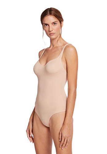 Wolford Damen Mat de Luxe Forming Body, Frauen Basic,Shapewear,Traeger,Top,eingearbeitete Cups,Buegel,modellierend,figurbetont,4504 Powder,SB (Small, B-Körbchen) von Wolford