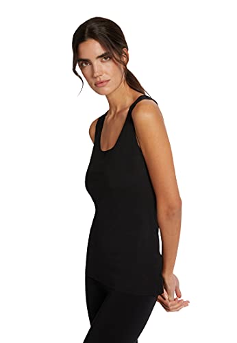 Wolford Damen Aurora Pure Top Sleeveless,Frauen Oberteil,Aermellos,enganliegend,figurbetont,Black,L (Large) von Wolford