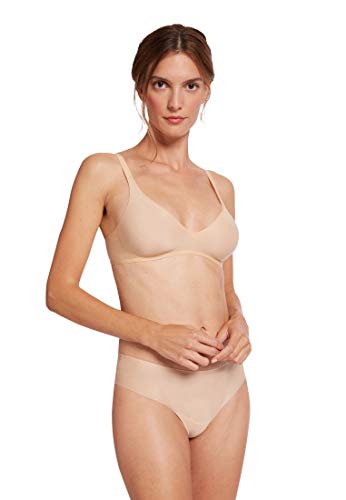 Wolford Damen BH Skin 3W Skin Bra, Frauen Buestenhalter,Basic,klassisch,Uni,einfarbig,fein,4545 Nude,40 von Wolford