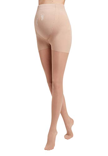 Wolford Damen Maternity 30 Tights fairly light/white M von Wolford