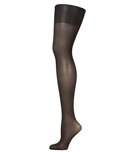 Wolford Damen Pure 10 Strumpfhose, 10 DEN, Schwarz (Nearly Black 7212), Small von Wolford