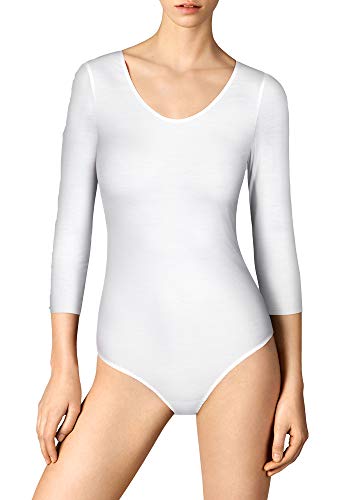 Wolford Damen Pure String Formender Body, White, 42 (L) von Wolford