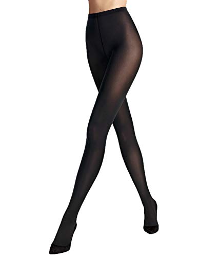 Wolford Damen Strumpfhose Opaque 70 Blickdicht schwarz (200) M von Wolford