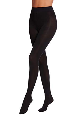 Wolford Damen Blickdichte Strumpfhose Velvet de Luxe 66 Tights,66 DEN,Frauen Struempfe,matt,einfarbig,uni,black,L (Large) von Wolford