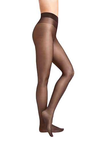 Wolford Damen Transparente Strumpfhosen Satin Touch 20 Comfort Tights (3 units),3er Pack, Frauen Struempfe (3 units), Struempfe durchsichtig durchscheinend schimmernd,7212 nearly black,Medium (M) von Wolford