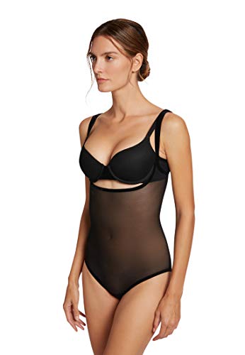 Wolford Damen Tulle Forming Body Black 40 von Wolford