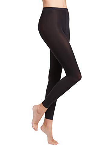 Wolford Damen Velvet 66 Leggings Strumpfhose, 65 DEN, Schwarz (Black 7005), M von Wolford