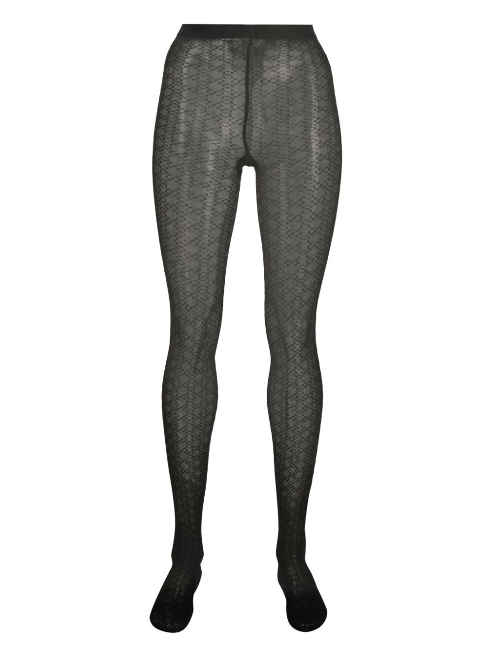 Wolford Transparente Strumpfhose - Schwarz von Wolford