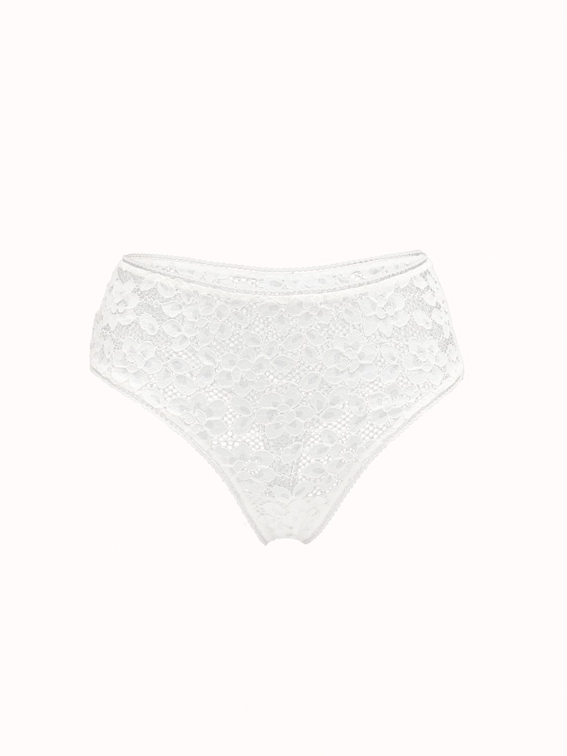 Wolford Lingerie Tanga Bold Lace Panty weiss von Wolford