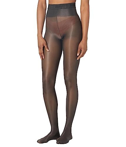 Wolford NEW Neon 40 Tights-Large-Nearly Black von Wolford