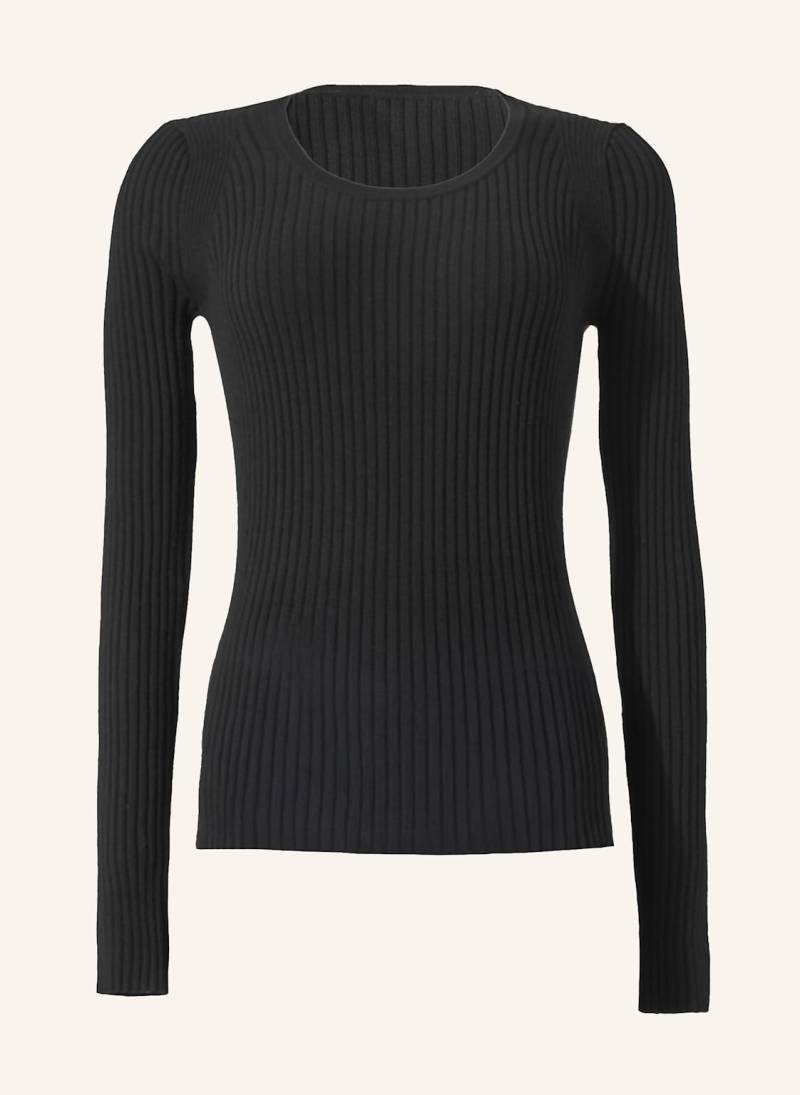 Wolford Pullover Fine Merino Rib Top L. Sleeves schwarz von Wolford