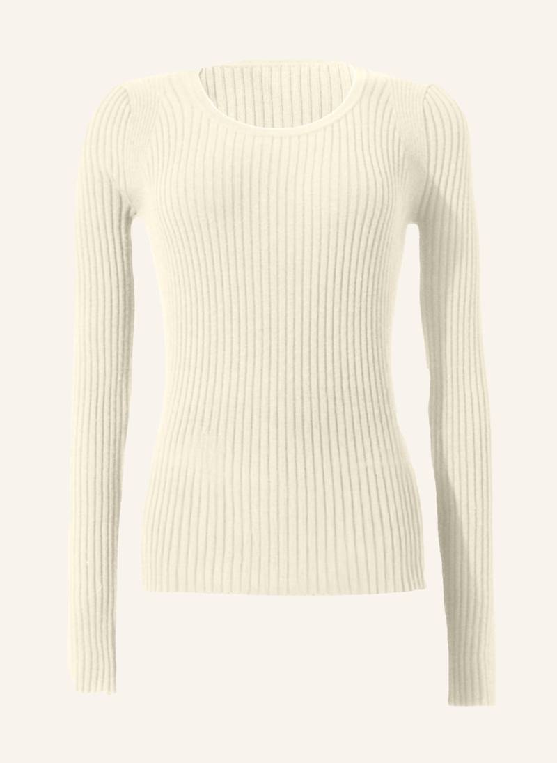 Wolford Pullover Fine Merino Rib Top L. Sleeves weiss von Wolford