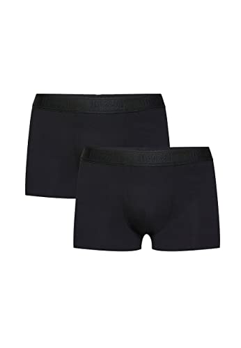 Wolford Pure Boxershorts-Set f r Herren, Logo schwarz, Small von Wolford