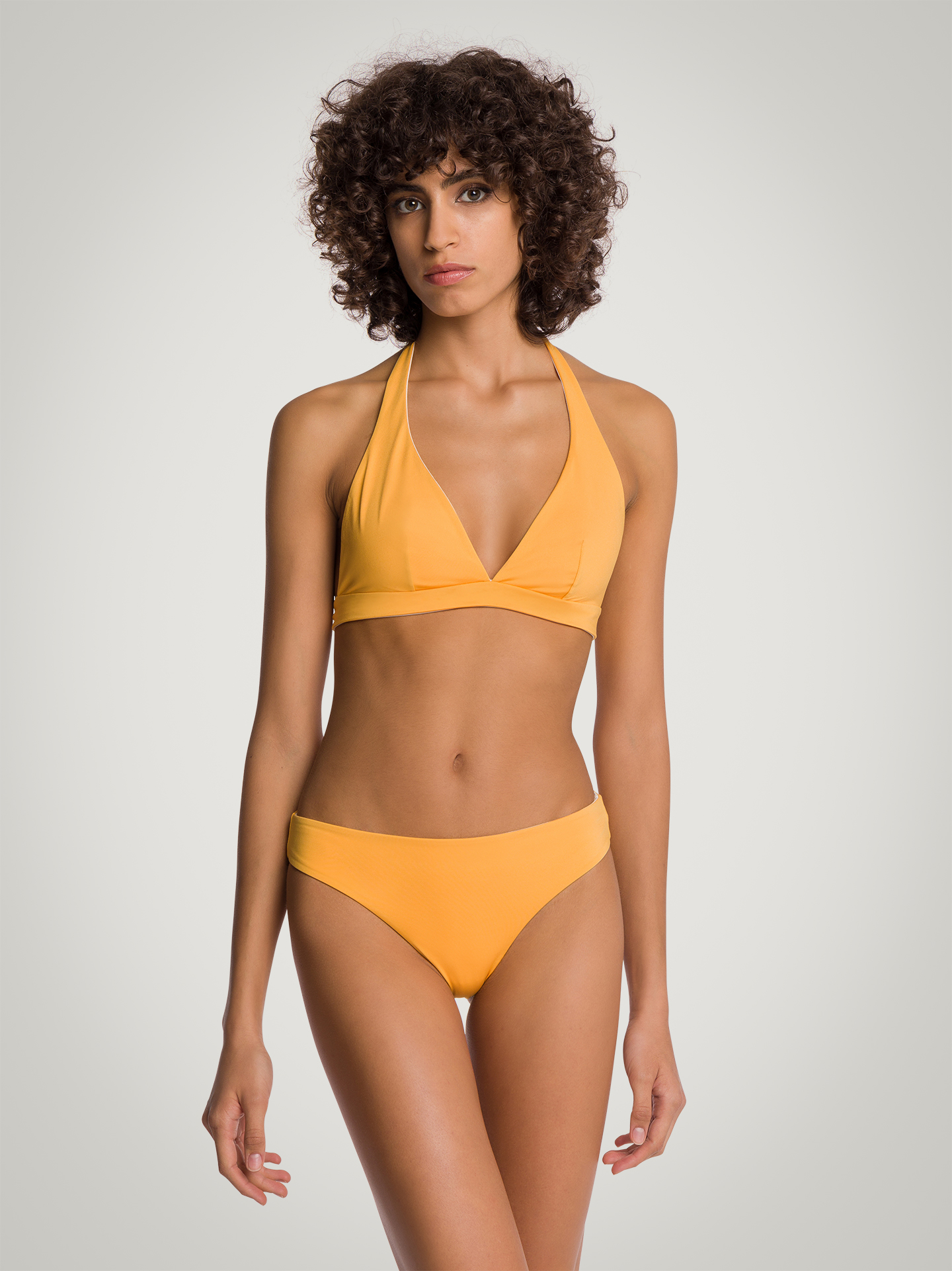 Wolford - Reversible Full Cup Bikini Top, Frau, mango/salt, Größe: L von Wolford