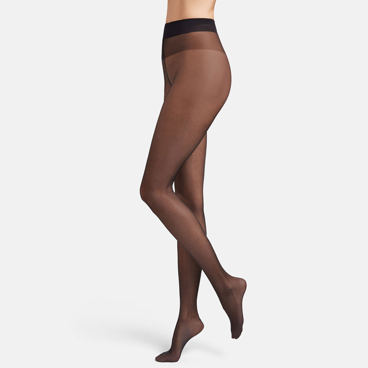 Wolford Satin Touch 20 Strumpfhose, Farbe: Schwarz, Größe: L, Damen von Wolford