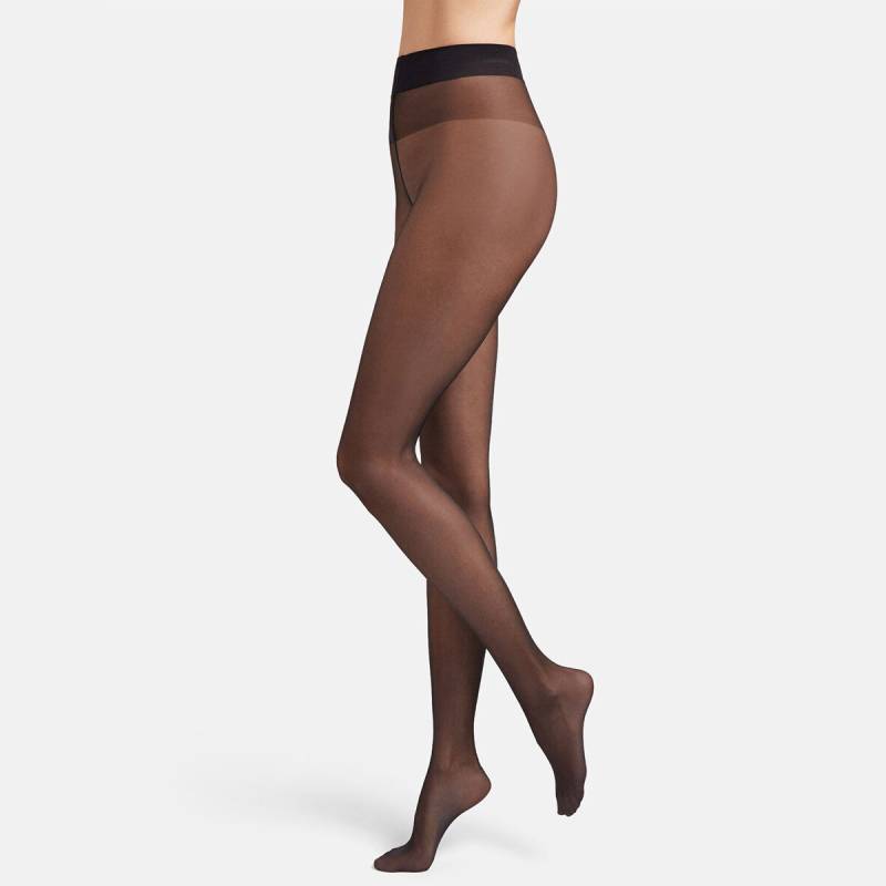 Wolford Satin Touch 20 Strumpfhose, Farbe: Schwarz, Größe: L, Damen von Wolford