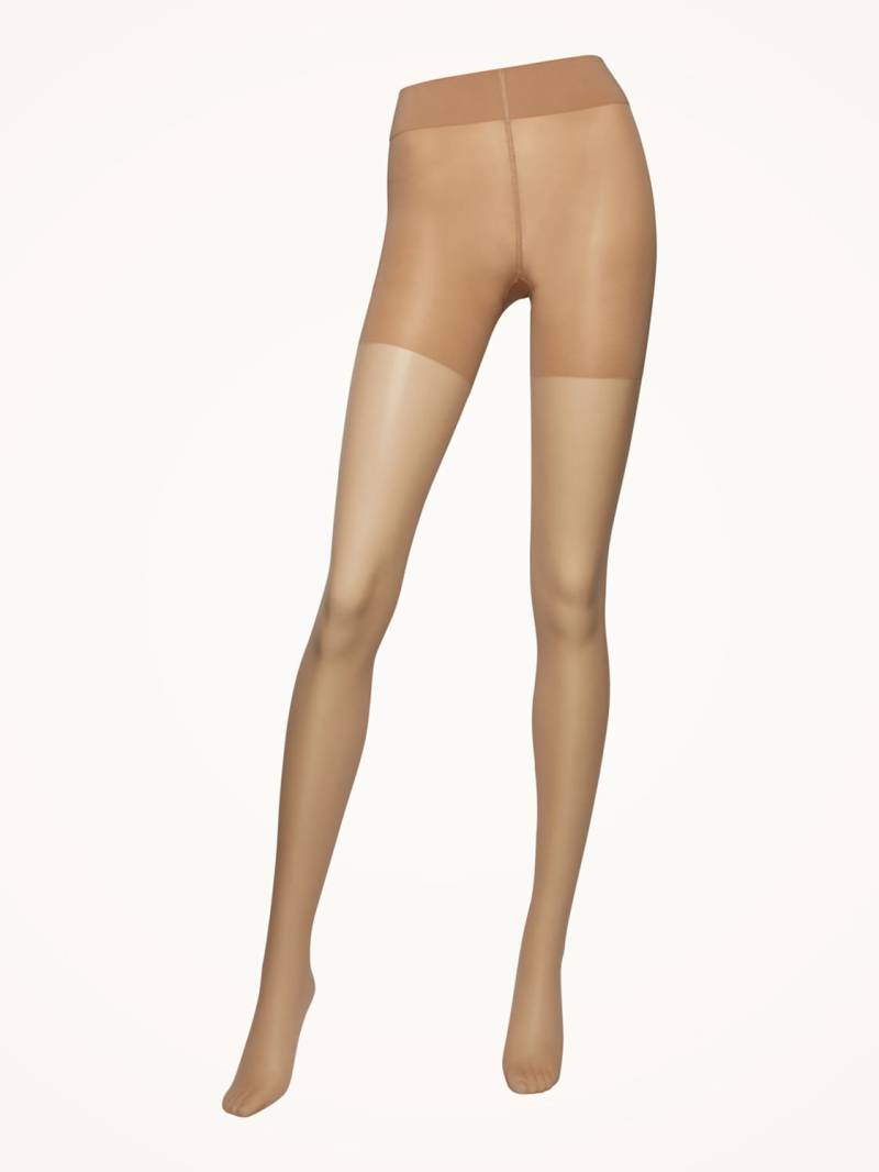 Wolford Strumpfhose 9 Control Top Tights beige von Wolford