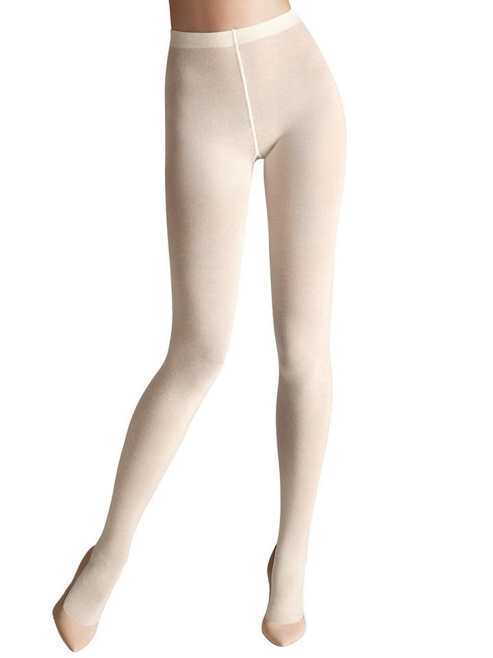 Wolford Strumpfhose Merino Tights 200 DEN (1 St) blickdichte wärmende Strumpfhose mit Merinowolle von Wolford