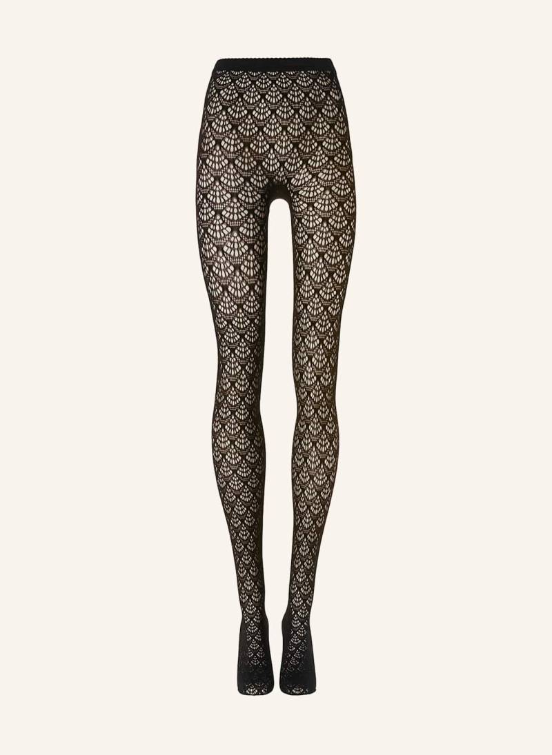 Wolford Strumpfhose Mermaid Net Tights schwarz von Wolford