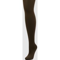 Wolford Strumpfhose mit Komfortbund Modell 'Aurora' - 70 DEN in Oliv, Größe XS von Wolford