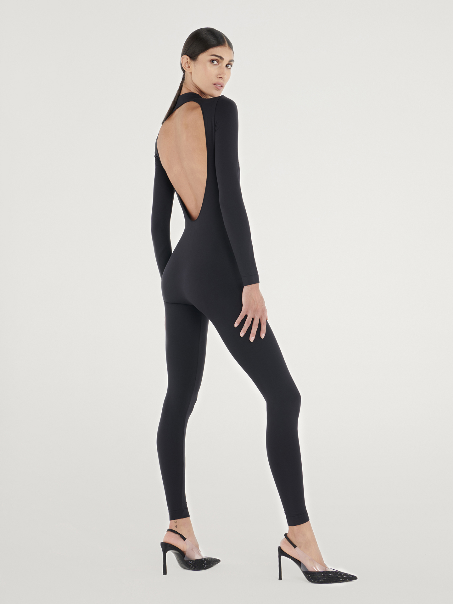 Wolford - Turtle Neck Jumpsuit, Frau, black, Größe: S von Wolford