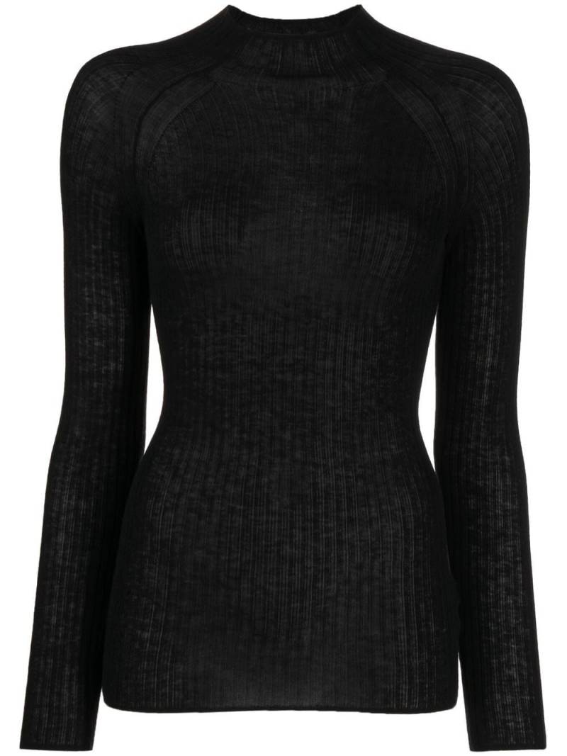 Wolford Fein gestrickter Pullover - Schwarz von Wolford