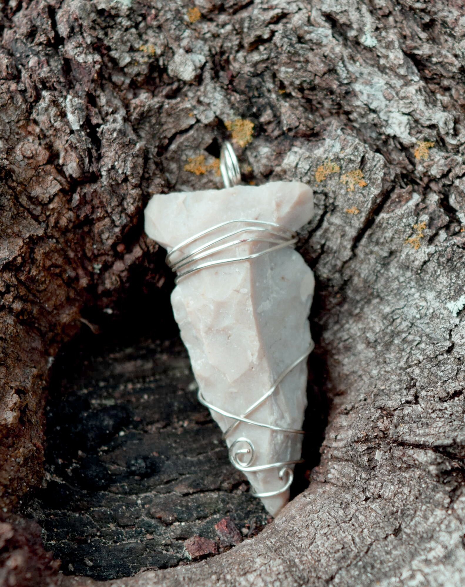 Wire Wrapped Pfeilspitze Anhänger | Spiritueller Schmuck Pfeile von WolfsageDesigns