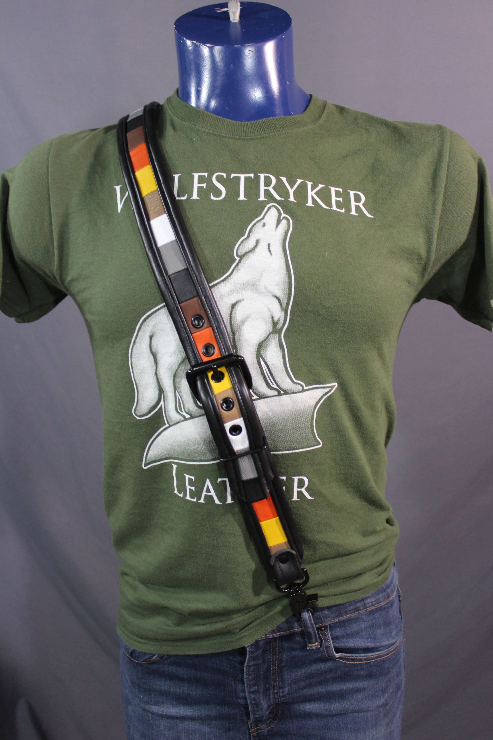 Bear Pride Sam Brown Mit Schwarzer Hardware von WolfstrykerLeather