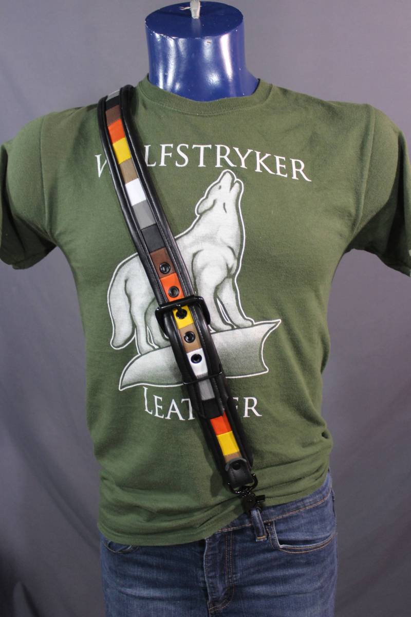 Bear Pride Sam Brown Mit Schwarzer Hardware von WolfstrykerLeather