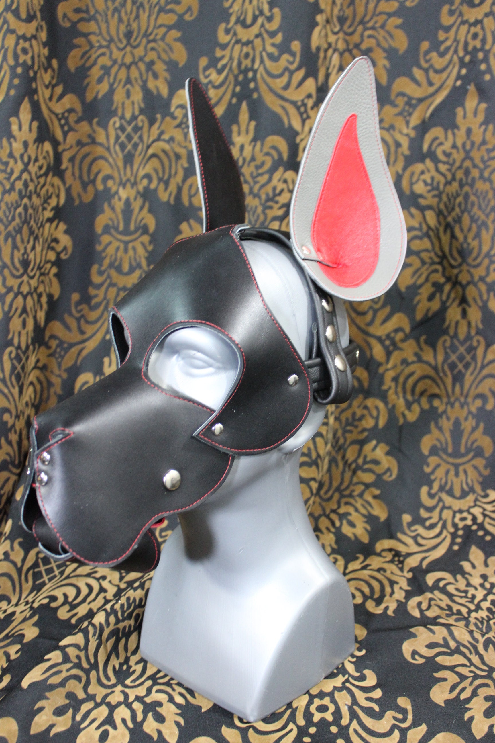 Deutsche Dogge Welpen Maske von WolfstrykerLeather