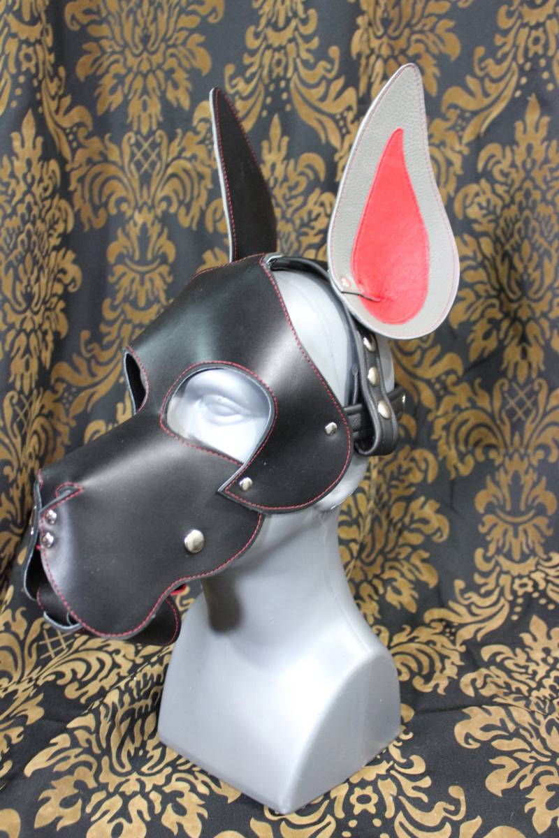 Deutsche Dogge Welpen Maske von WolfstrykerLeather