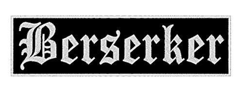 Wolfszeit Aufnäher/Patch Berserker verschiedene Größen (10x3cm) von Wolfszeit