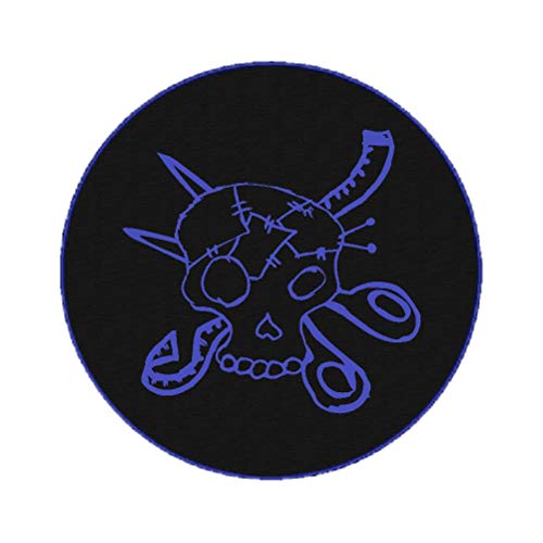 Wolfszeit Custom Color Patch - Rückenaufnäher mit deinem Logo/Bild individuell bedruckt (schwarz/dunkelblau) von Wolfszeit